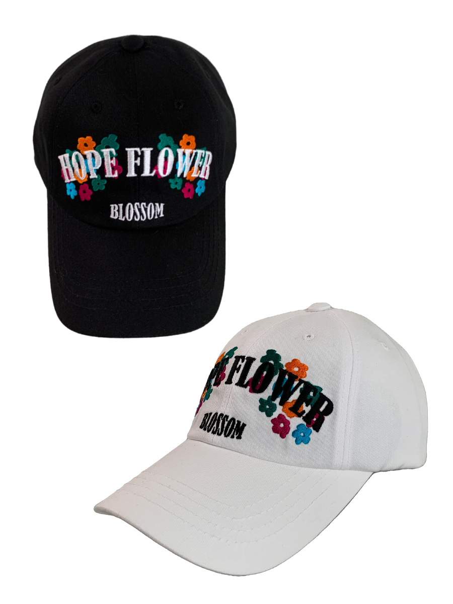 Hope flower balll cap (2color)
