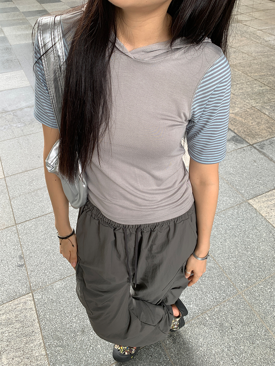 Shibuya hoodie top (2color)