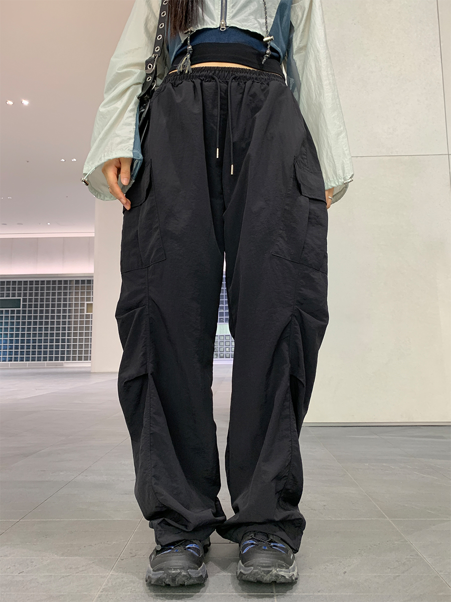 Curved pick pants (3color)